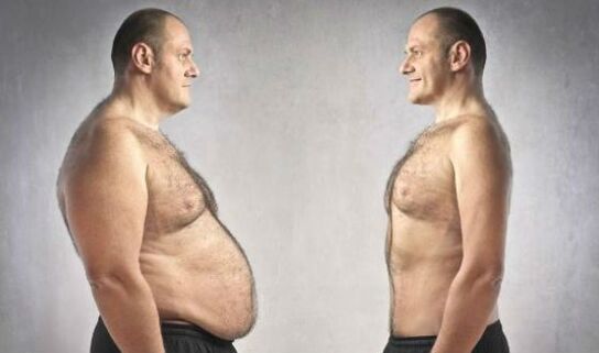 Les hommes et les femmes veulent se débarrasser d'un grand abdomen