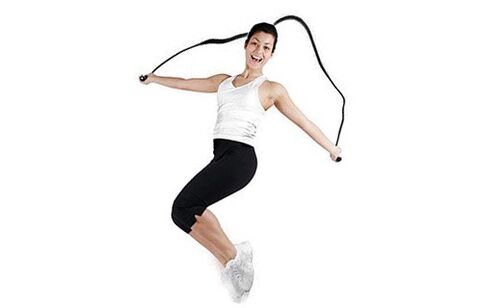 exercices avec corde à sauter pour perdre du poids au niveau du ventre et des côtés